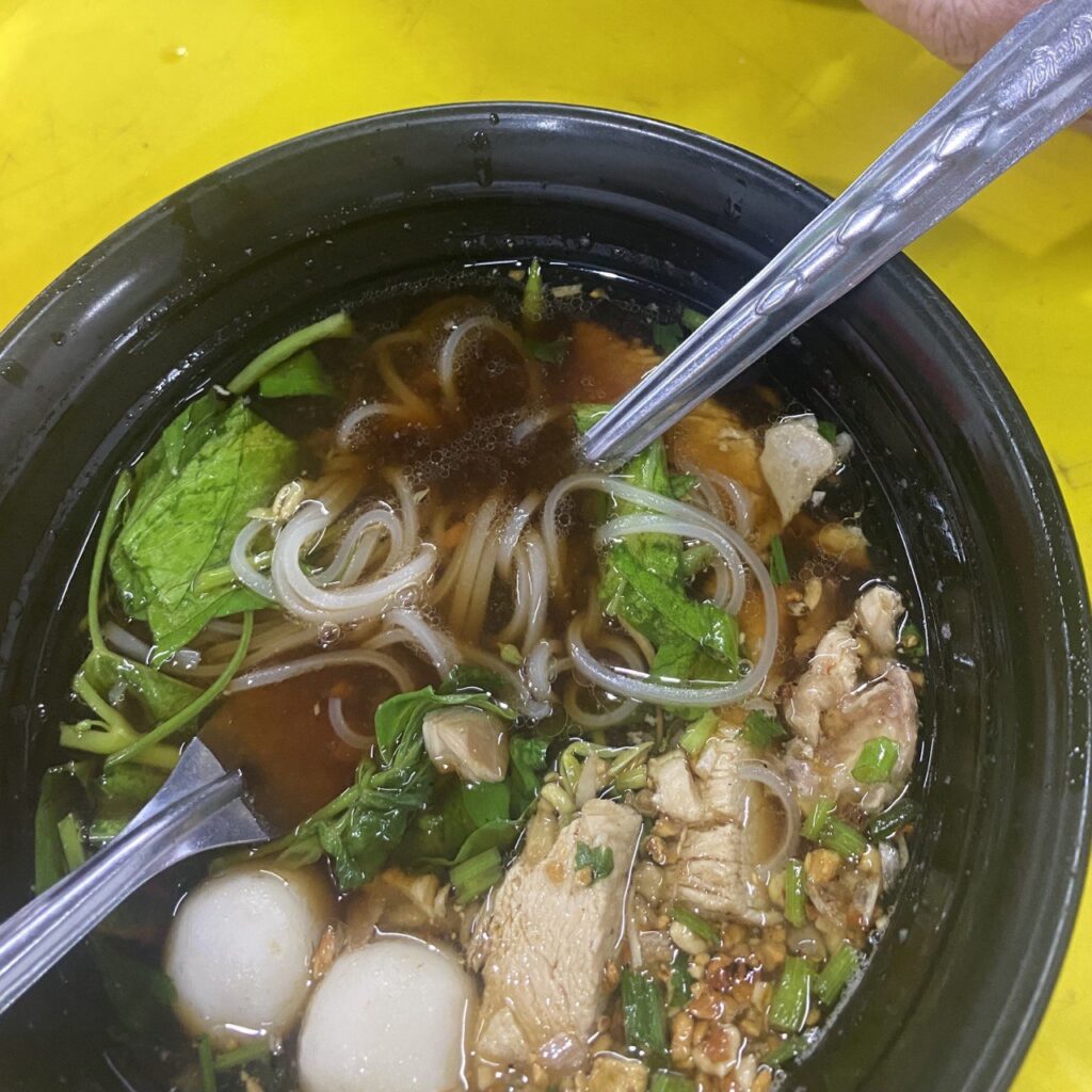 Noodle soup, Friday night market, Langkawi, Malaysia