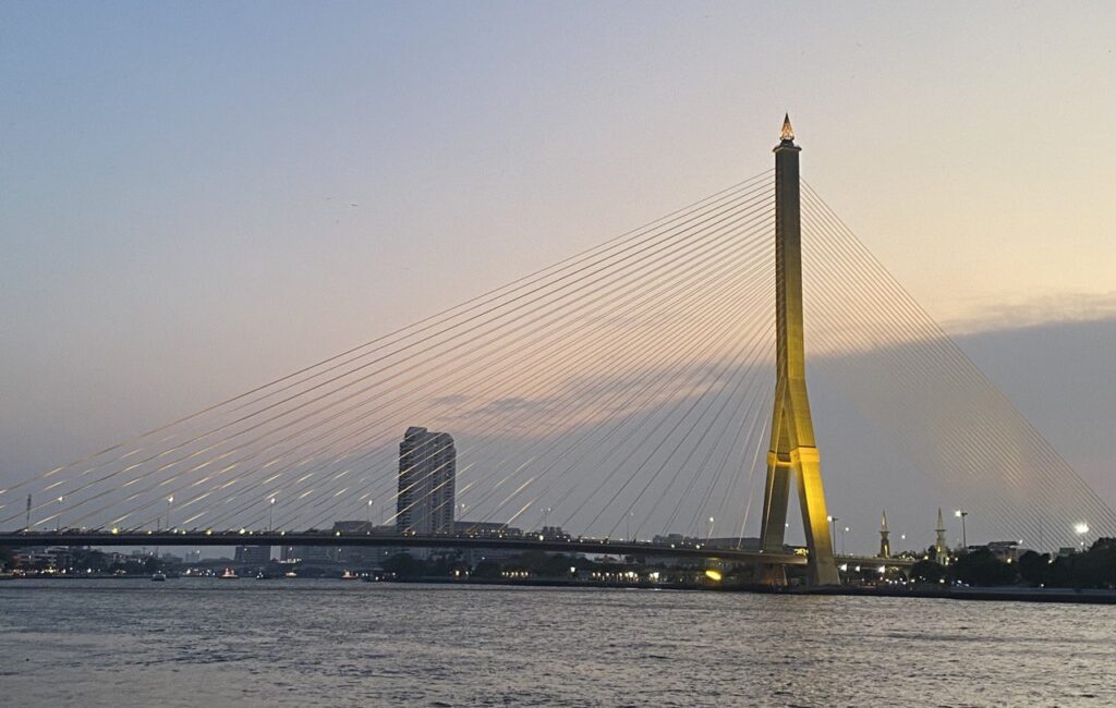 Rama VIII bridge, Bangkok, Thailand