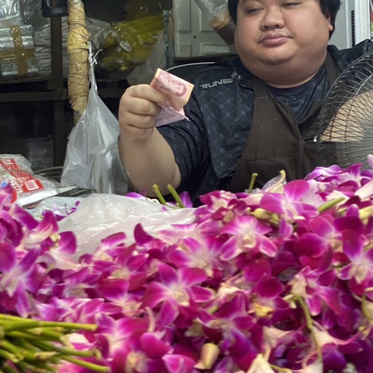 Flower market, Bangkok, Thailand