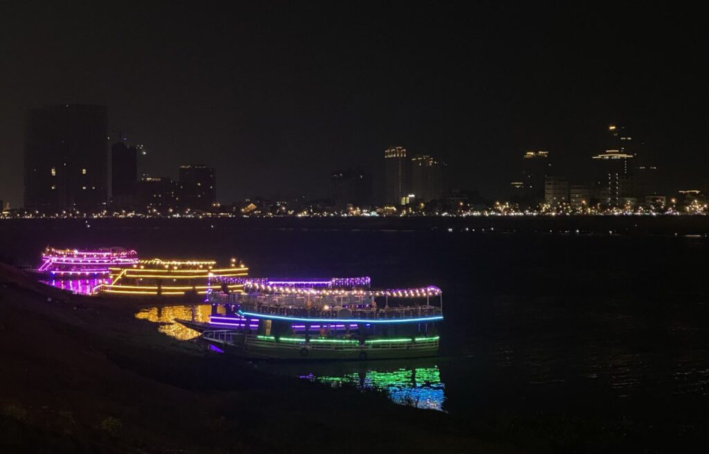 Phnom Pen river, Phnom Pen, Cambodia