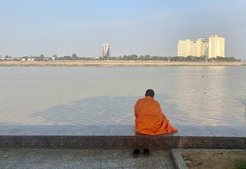 Mekong river, Phnom Penh, Cambodia