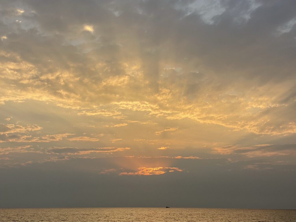 Sunset Beach, Koh Rong Sanloem island, Cambodia