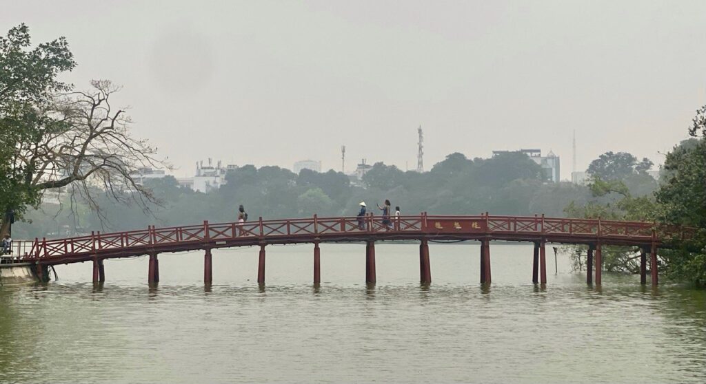 The Huk Bridge, Hanoi, Vietnam