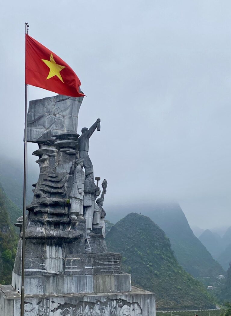 The Youth Monument, Ha Giang loop, Vietnam