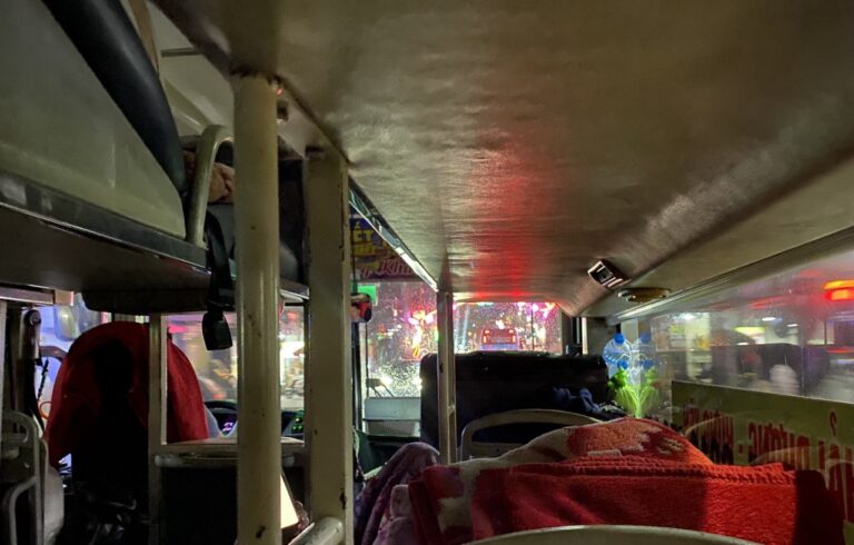 Ha Giang to Cat Ba night bus, Vietnam