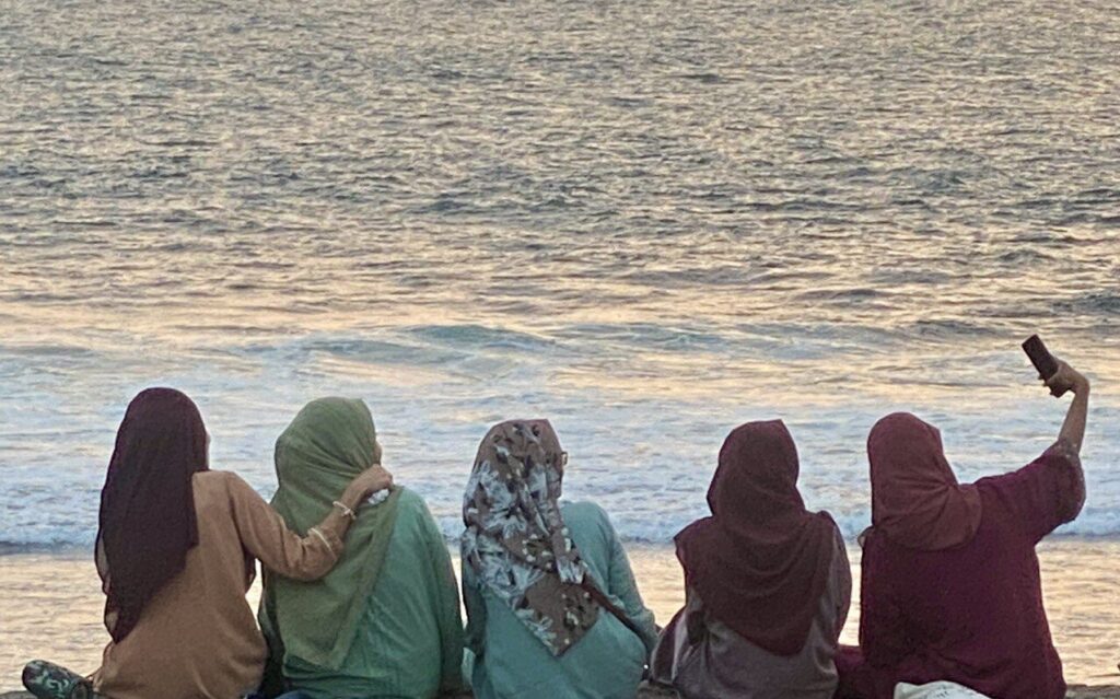 Galle Fort sunset selfies, Sri Lanka