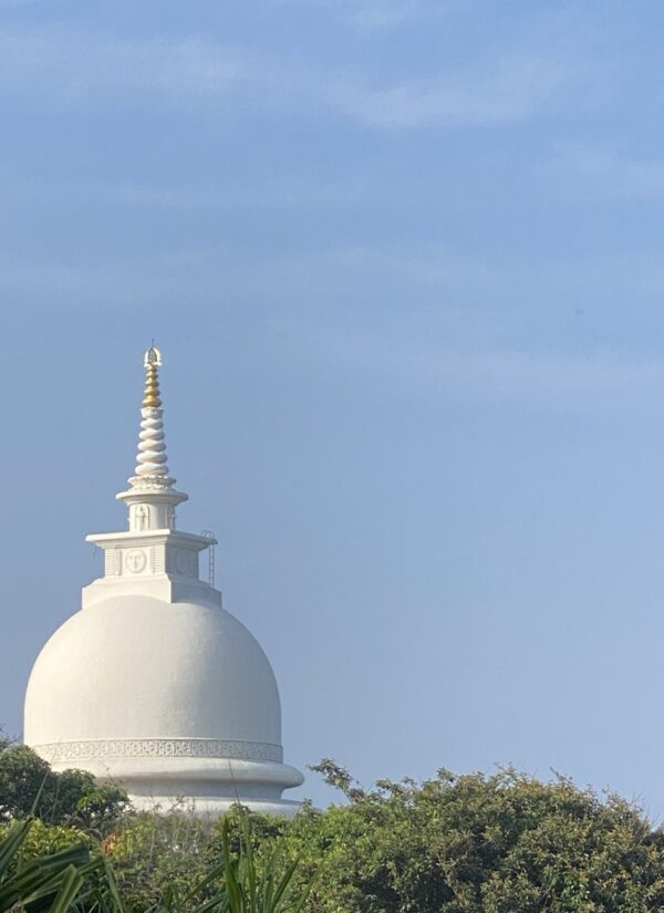 Japanese Peace Pagoda, Unawatuna, Sri Lanka