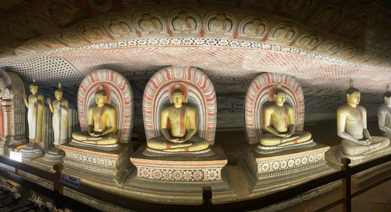 Golden Temple of Dambullah, Sri Lanka